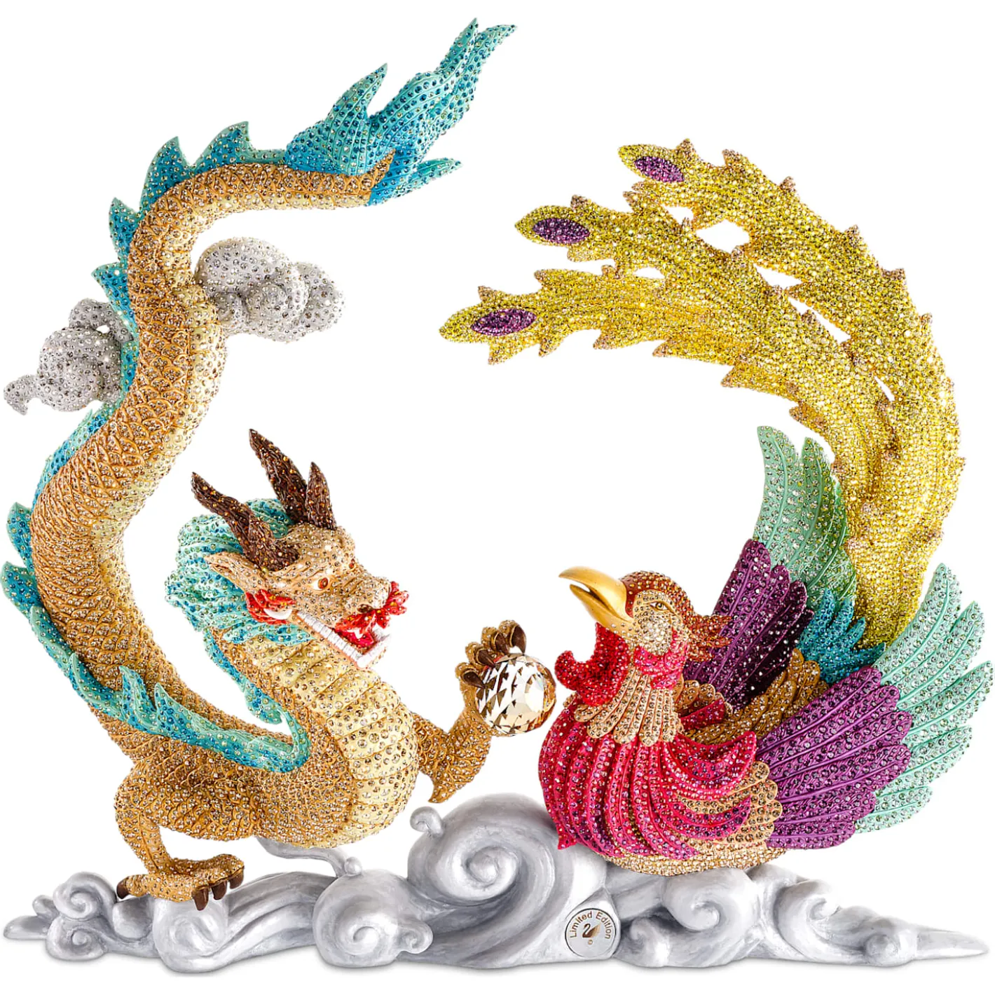 Crystal Myriad Drache und Phönix