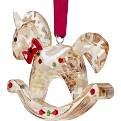 Holiday Cheers Lebkuchen Schaukelpferd Ornament
