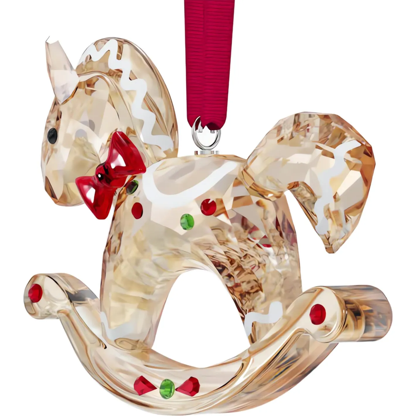 Holiday Cheers Lebkuchen Schaukelpferd Ornament