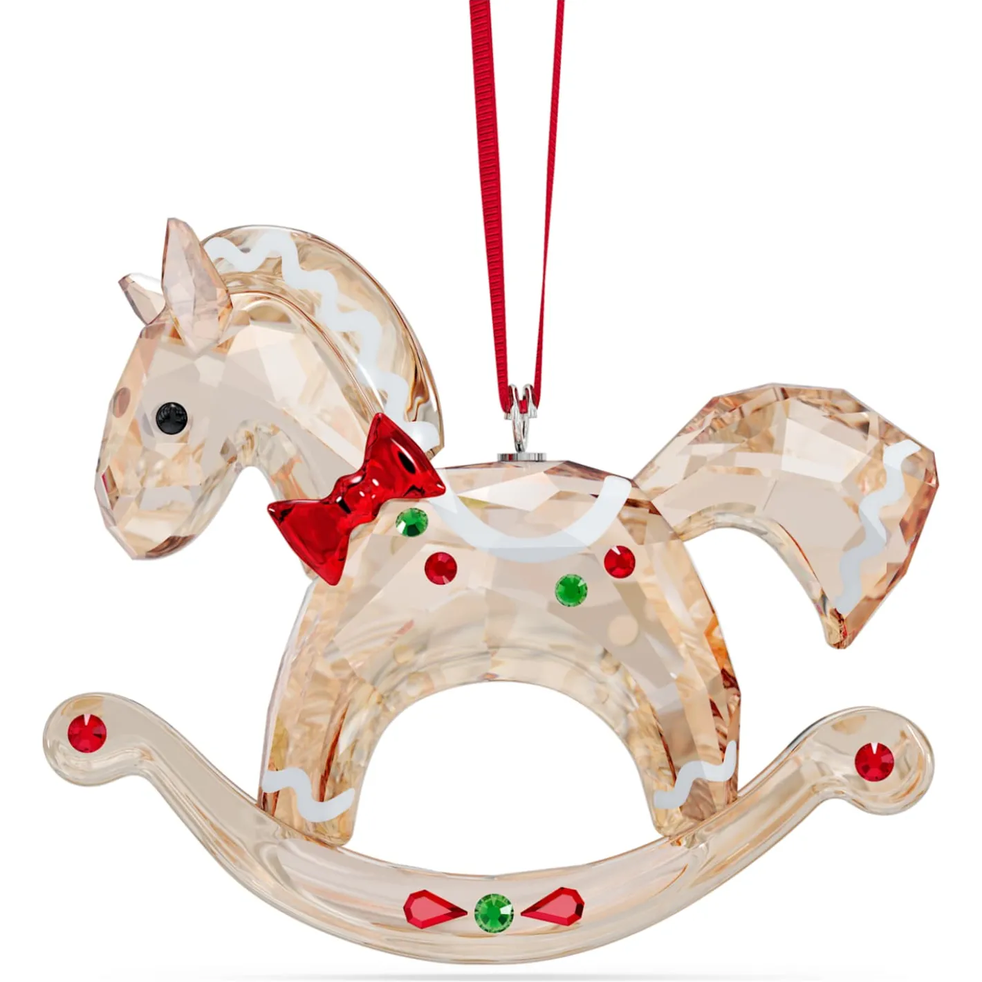 Holiday Cheers Lebkuchen Schaukelpferd Ornament