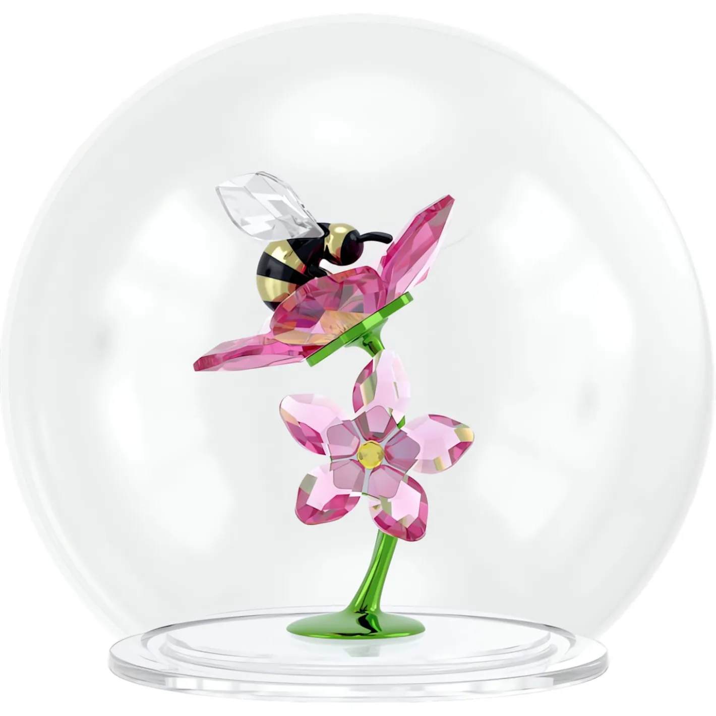 Idyllia Glaskugel Biene und Blumen
