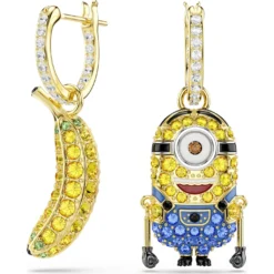 Minions Stuart and Banana Drop-Ohrhänger