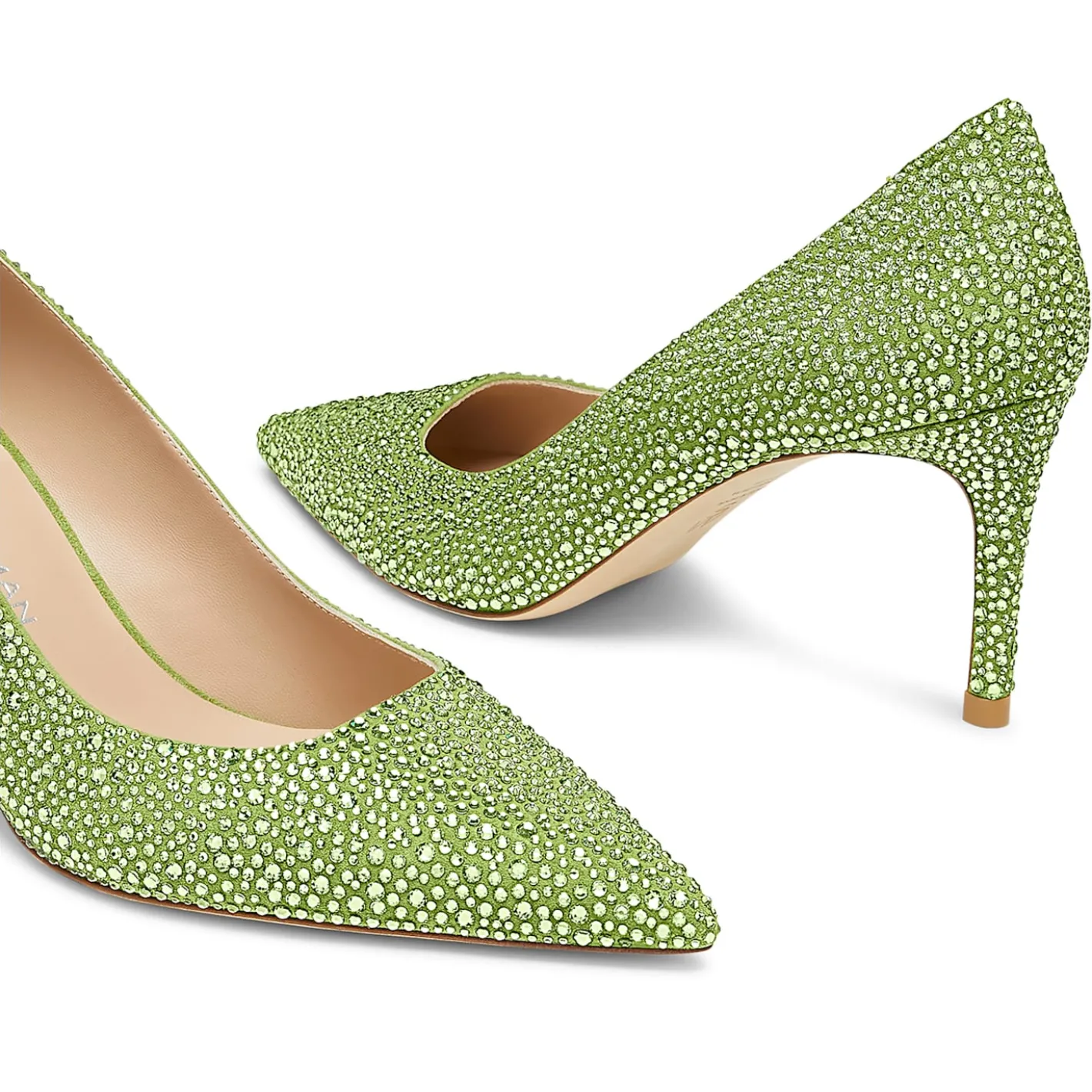 STUART WEITZMAN Stuart Power Shine Pumps